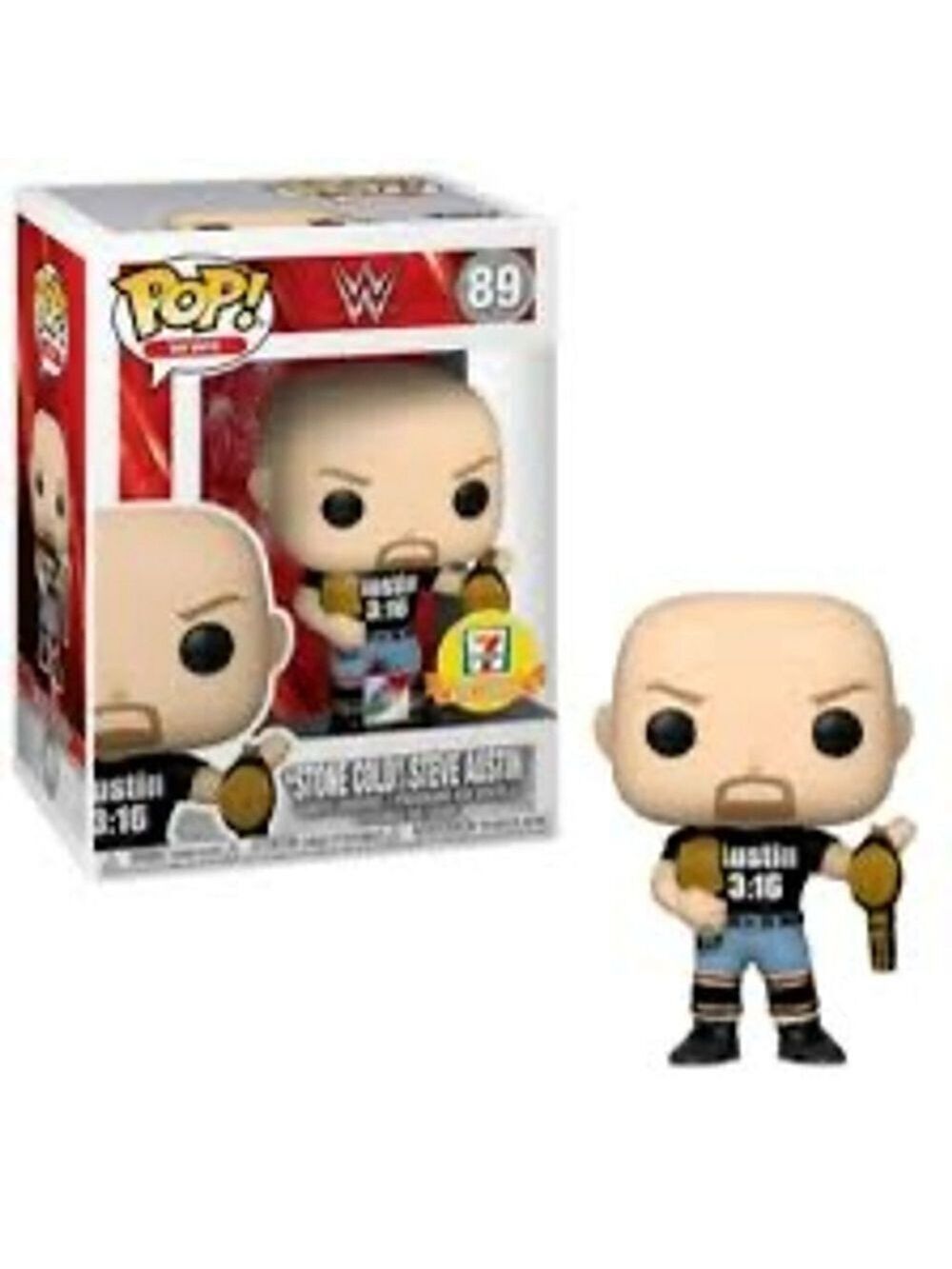 Funko Pop! WWE "Stone Cold" Steve Austin #89 7-Eleven Exclusive
